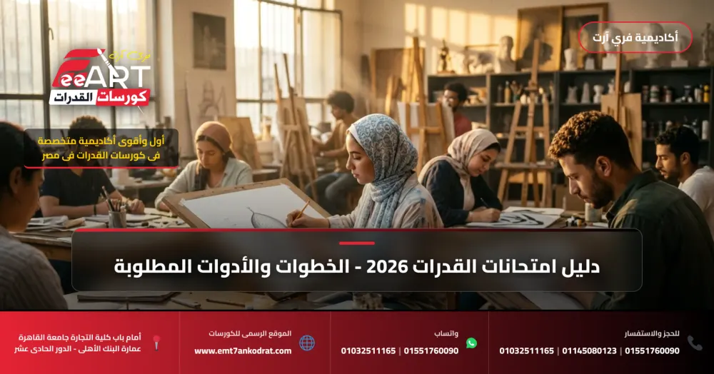فرق كبير: هل تعرف طبيعة امتحان قدرات فنون جميلة وتطبيقية وعمارة 2026؟