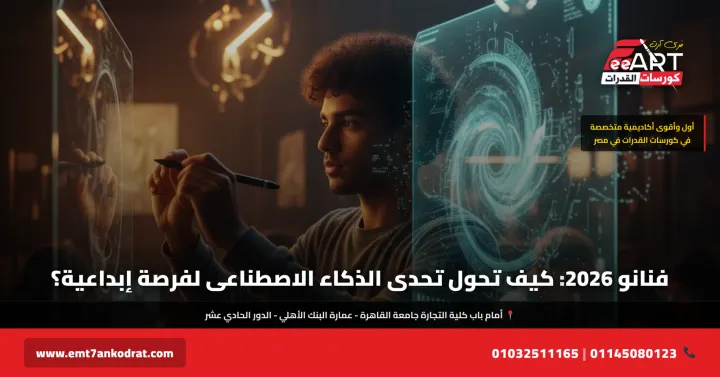 مستقبل الفنون والذكاء الاصطناعي 2026 - فري آرت أكاديمية القدرات