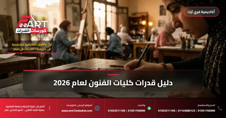 قدرات غزل ونسيج فنون تطبيقية 2026 - فري آرت أكاديمية القدرات