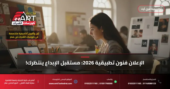 عاجل للطلاب وأولياء الأمور: الإعلان فنون تطبيقية 2026 – بوابتك نحو الاحتراف والإبداع!