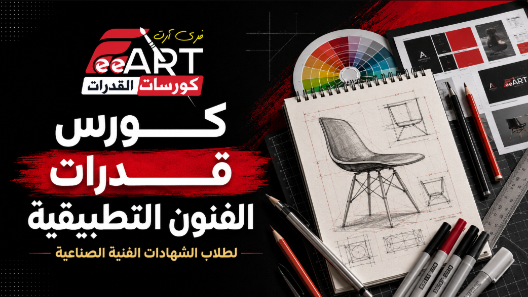 كورس قدرات الفنون التطبيقية - لطلاب الشهادات الفنية الصناعية